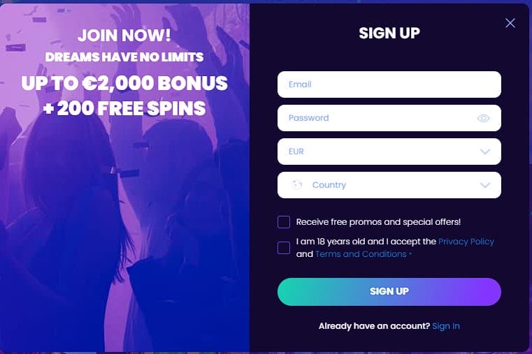 Play Dork Unit Slot at Bitdreams  Online Casino 