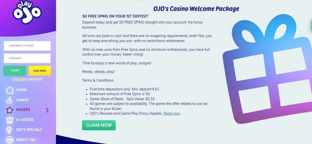 Play Dork Unit Slot Machine by Hacksaw Gaming at PlayOJO Casino 